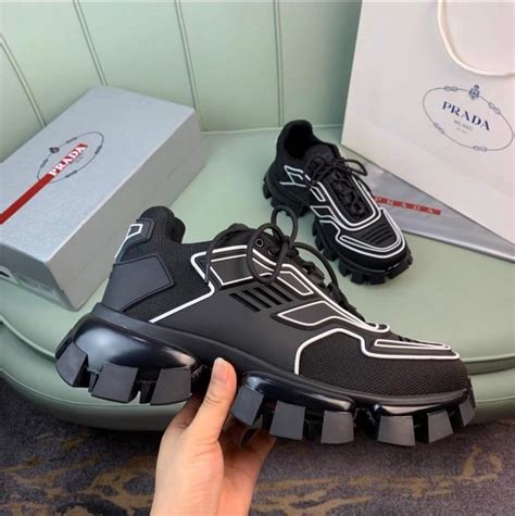 prada cloudbust black and white|Prada cloudbust thunder camo.